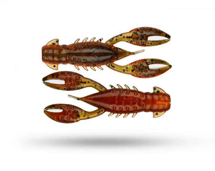 Z-Man TRD CrawZ - Green Pumpkin Orange i gruppen Fiskedrag / Kräftor & Creaturebaits hos Örebro Fiske & Outdoor AB (TRD Crawz - Pumpkin Ora)